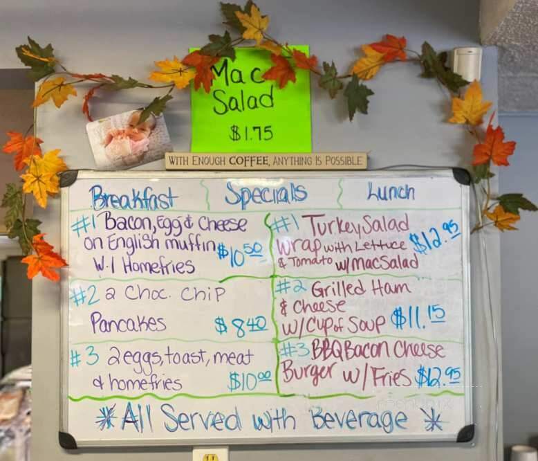 Mug'n Muffin - Monson, MA menu_pic