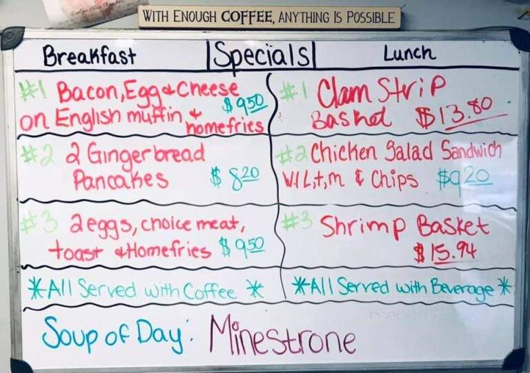 Mug'n Muffin - Monson, MA menu_pic