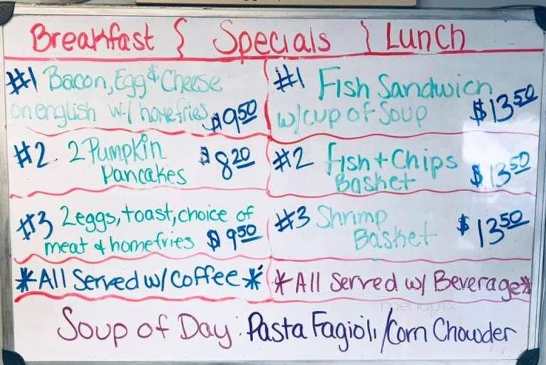 Mug'n Muffin - Monson, MA menu_pic