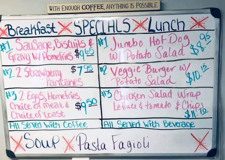 Mug'n Muffin - Monson, MA menu_pic