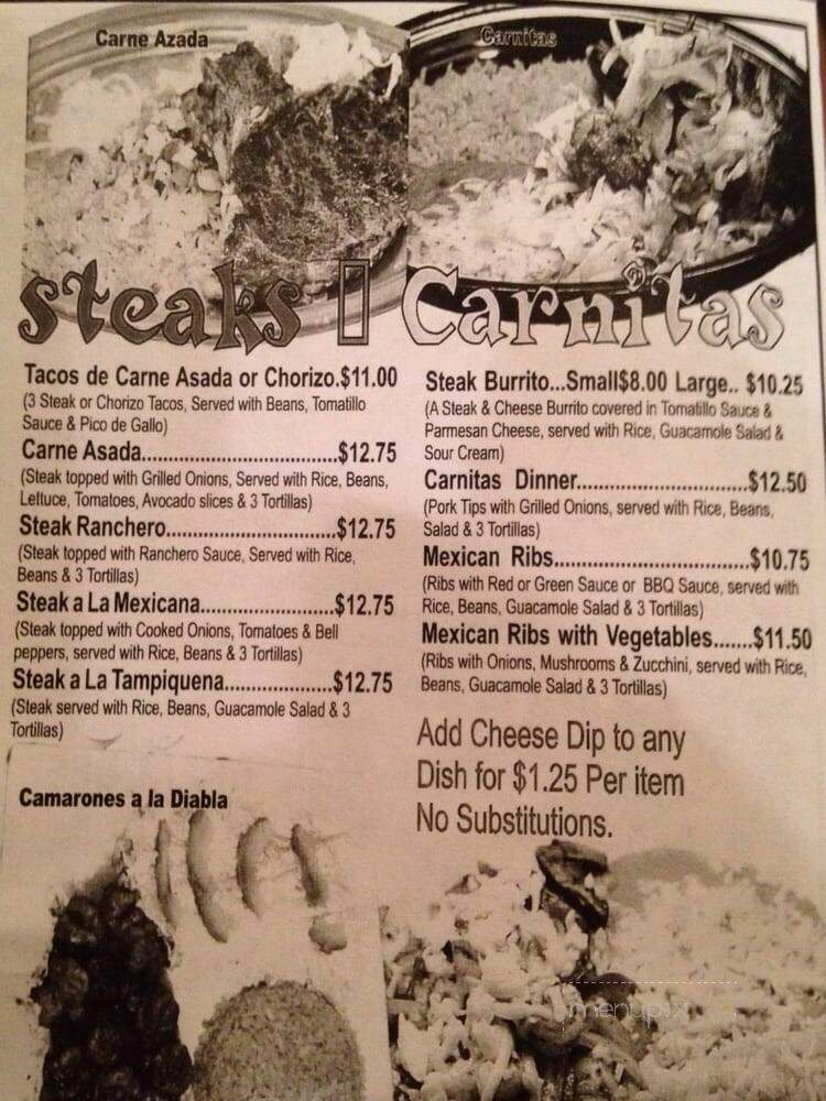El Giro Mexican Restaurant - Mobile, AL menu_pic
