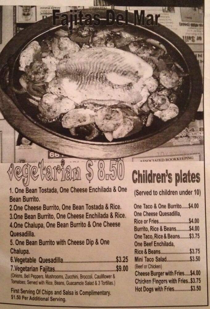 El Giro Mexican Restaurant - Mobile, AL menu_pic