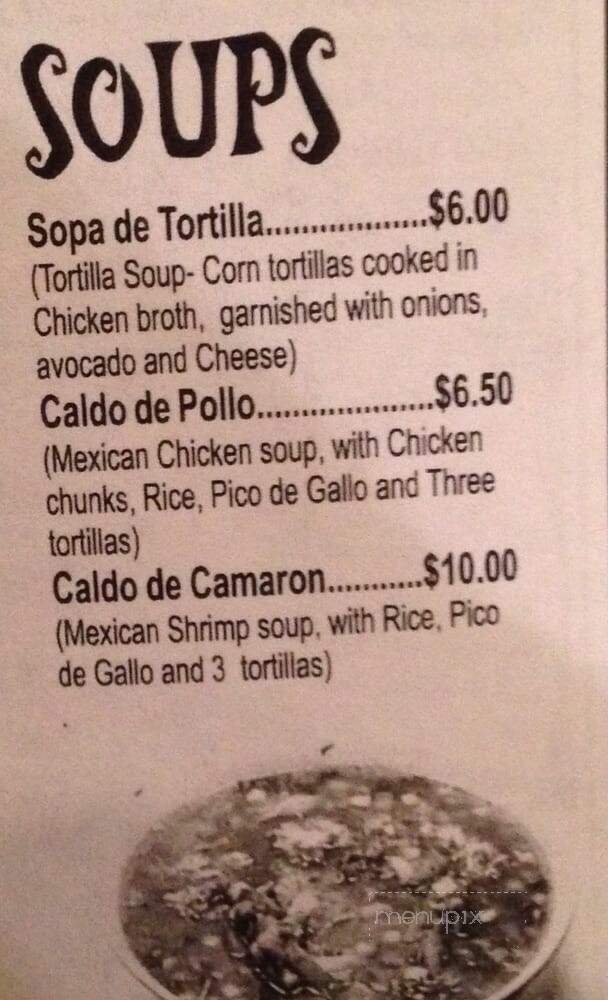 El Giro Mexican Restaurant - Mobile, AL menu_pic