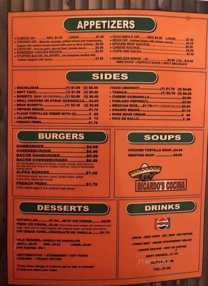 Ricardo's cocina - Bismarck, AR