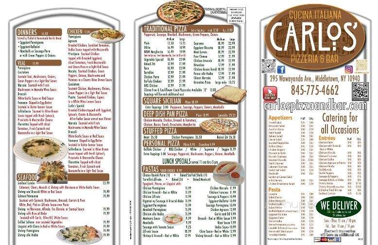 Carlo's Pizzeria & Bar - Middletown, NY