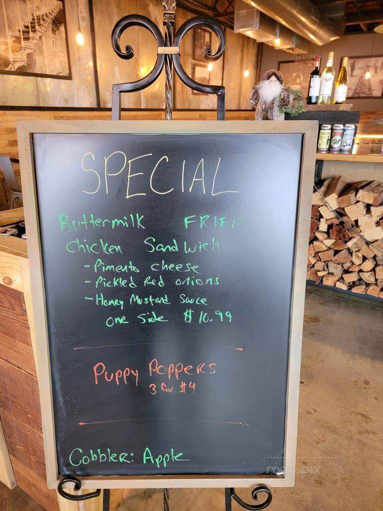 Smokehouse at Steve's - Graham, NC menu_pic