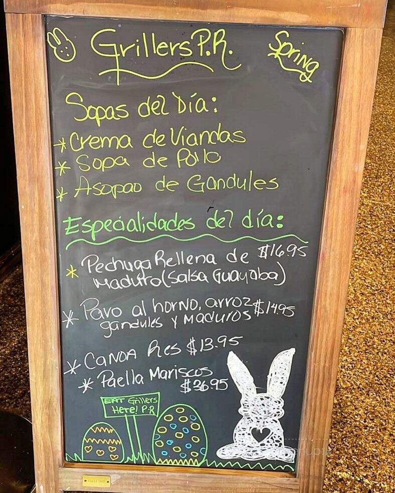 Grillers Puerto Rico - Kissimmee, FL menu_pic