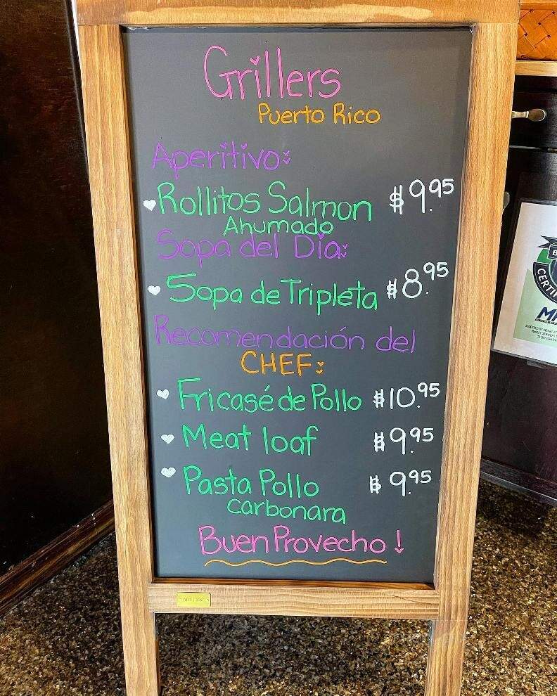Grillers Puerto Rico - Kissimmee, FL menu_pic