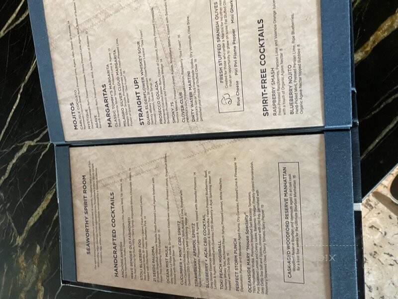 Drift - Delray Beach, FL menu_pic