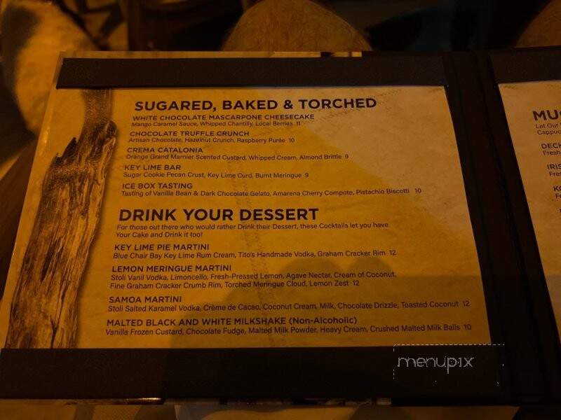 Drift - Delray Beach, FL menu_pic