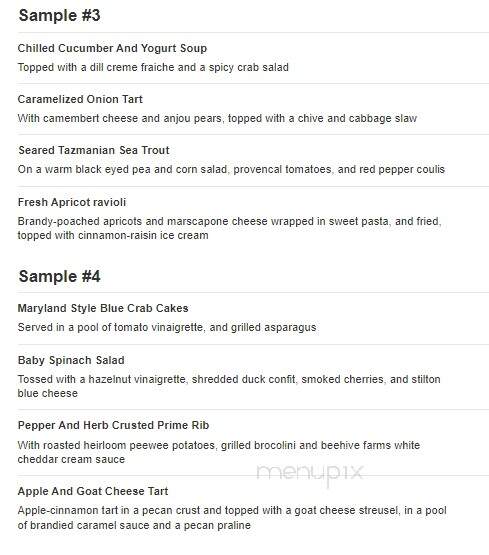 The Yurt At Solitude - Solitude, UT menu_pic