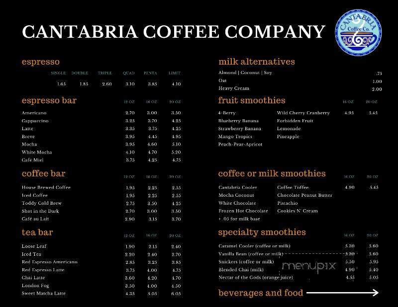 Cantabria Coffee Co - Bemidji, MN