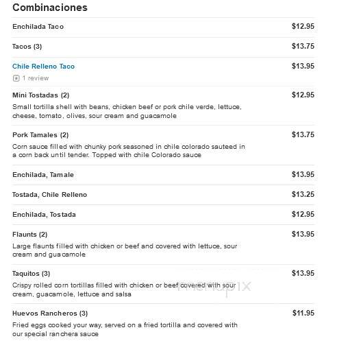 Don Jose's Mexican Restaurant - Soldotna, AK menu_pic