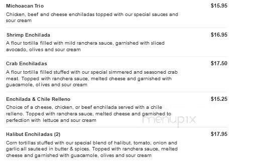 Don Jose's Mexican Restaurant - Soldotna, AK menu_pic