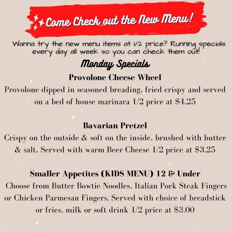 Giambalvos Wood Fired Pizza & Pasta - Kearney, MO menu_pic