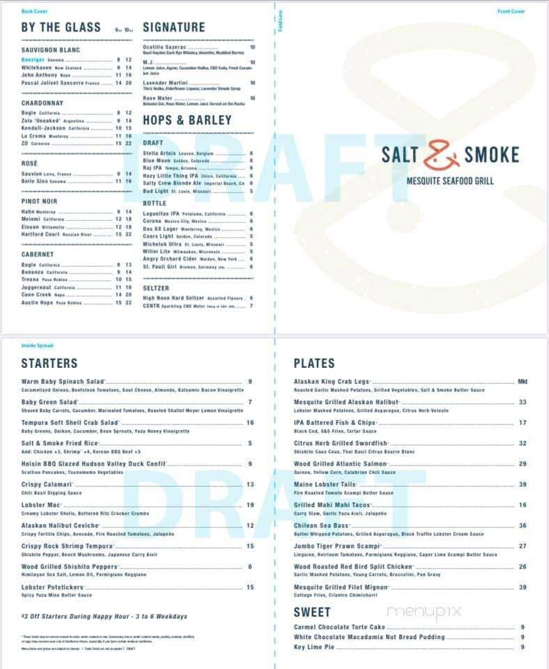 Salt & Smoke Mesquite Seafood Grill - Chandler, AZ