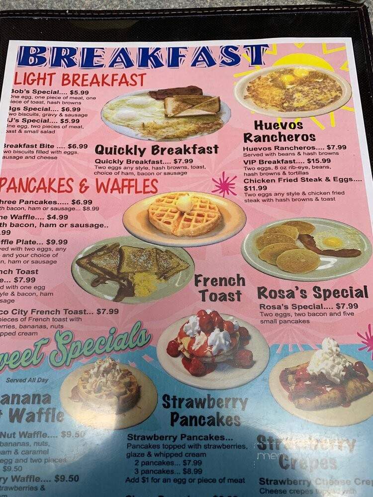 Mexico City Cafe - Cross Plains, TX menu_pic