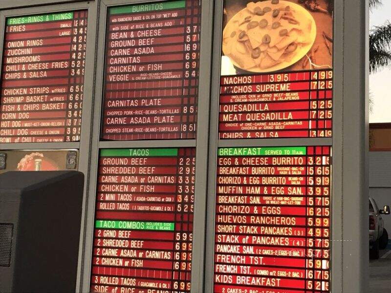 Mike's Hamburgers - La Mirada, CA menu_pic