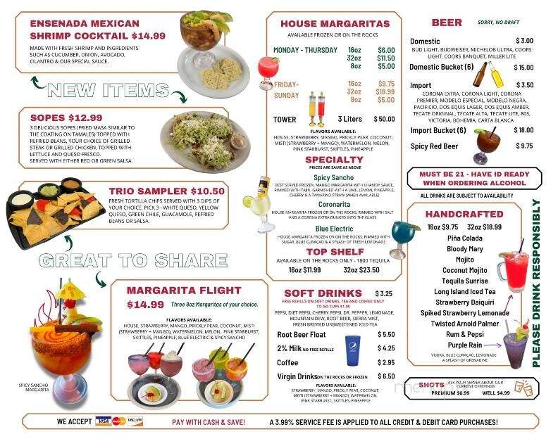 Mission Villanueva - Lamar, CO menu_pic