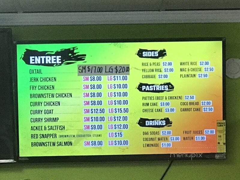 Jamrock South - Jonesboro, GA menu_pic