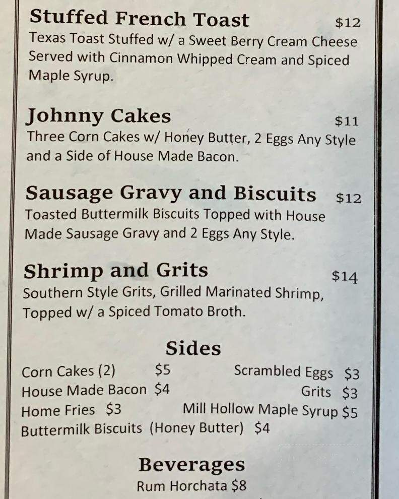Natty Bumppo's - Cooperstown, NY menu_pic