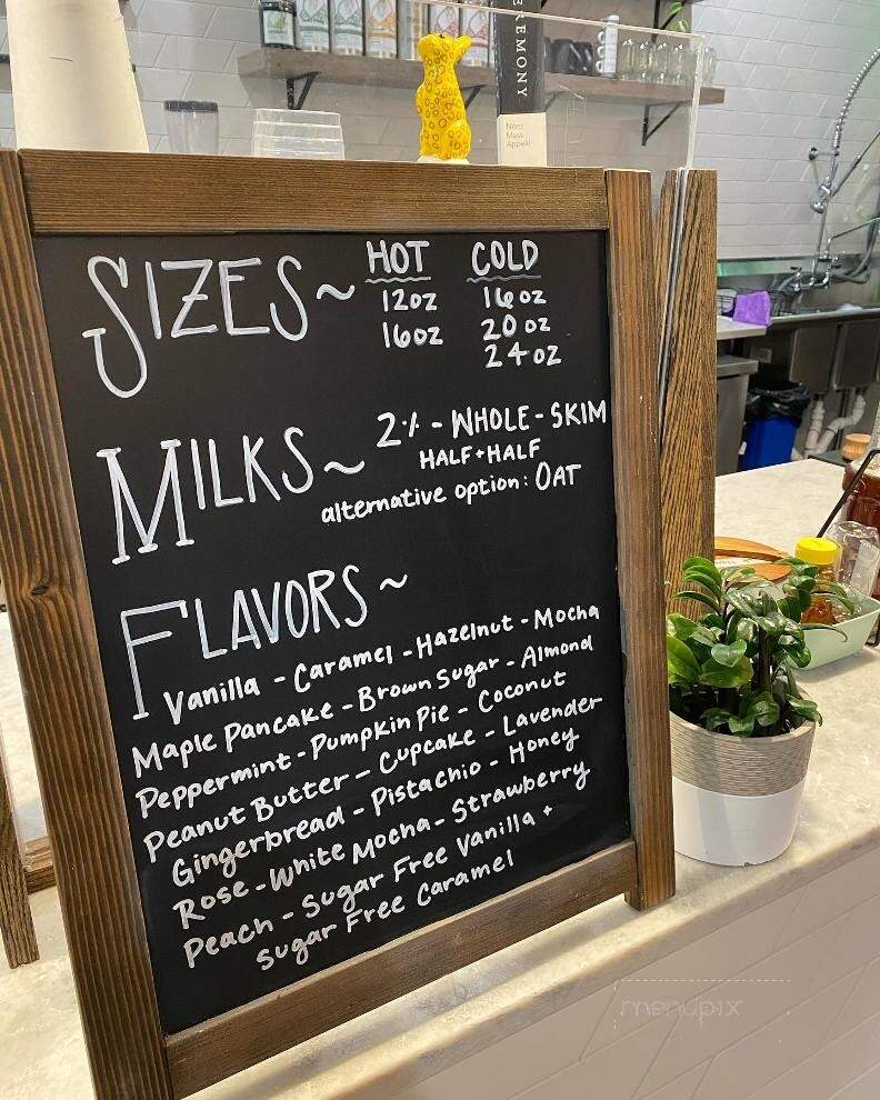 CoffeeBar Bel Air - Bel Air, MD menu_pic