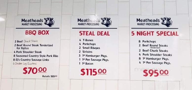 Meatheads - Gonzales, TX menu_pic