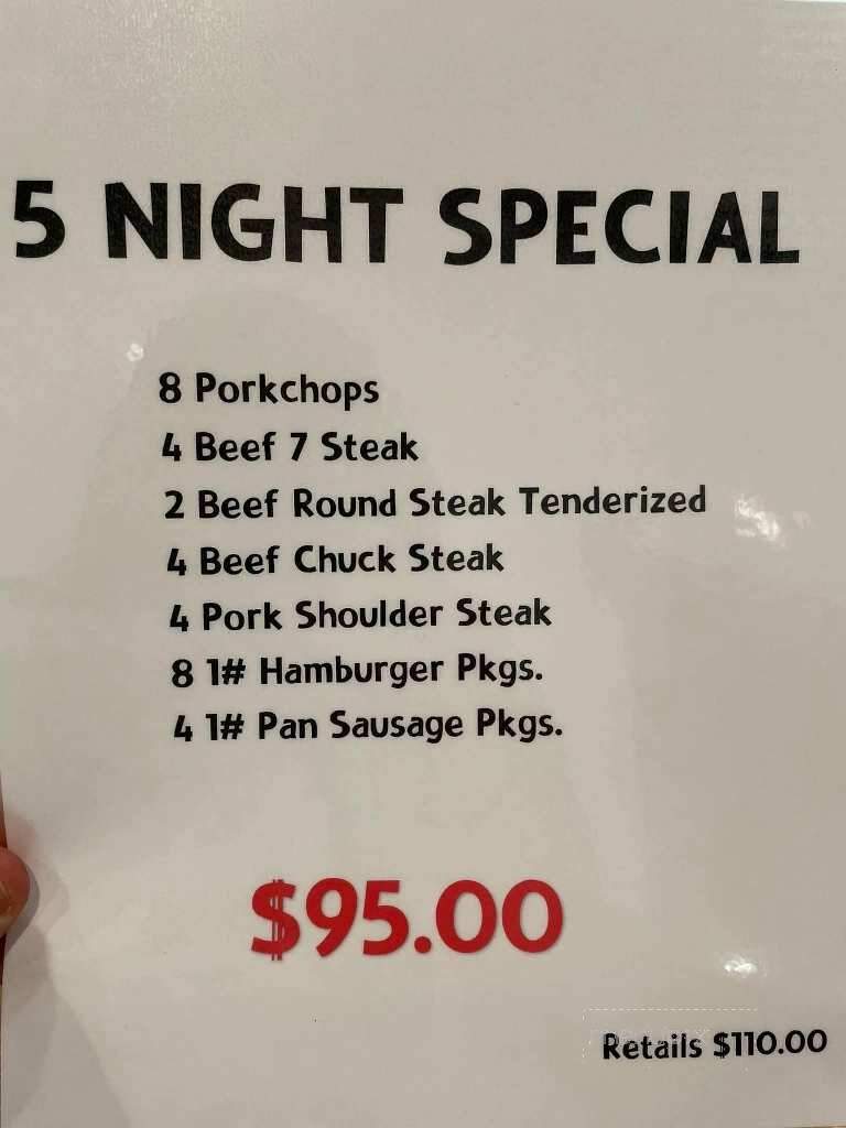 Meatheads - Gonzales, TX menu_pic