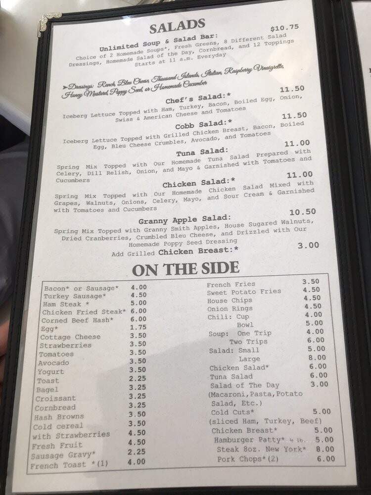 Ramblin Roads - Layton, UT menu_pic