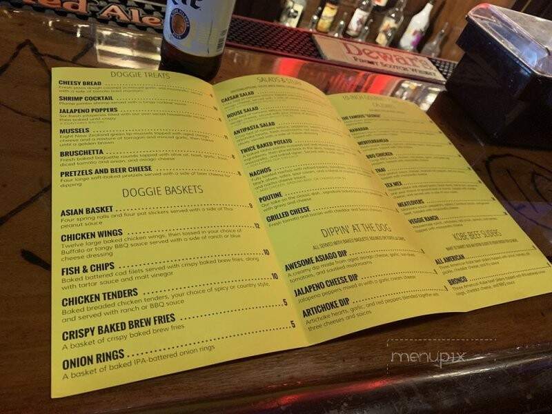Stray Dog Pub & Cafe - Elko, NV menu_pic