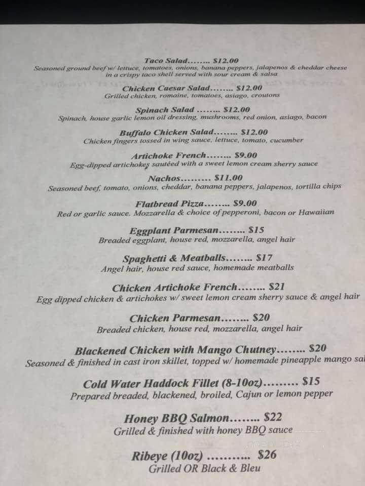 Genesee River Restaurant - Mount Morris, NY menu_pic
