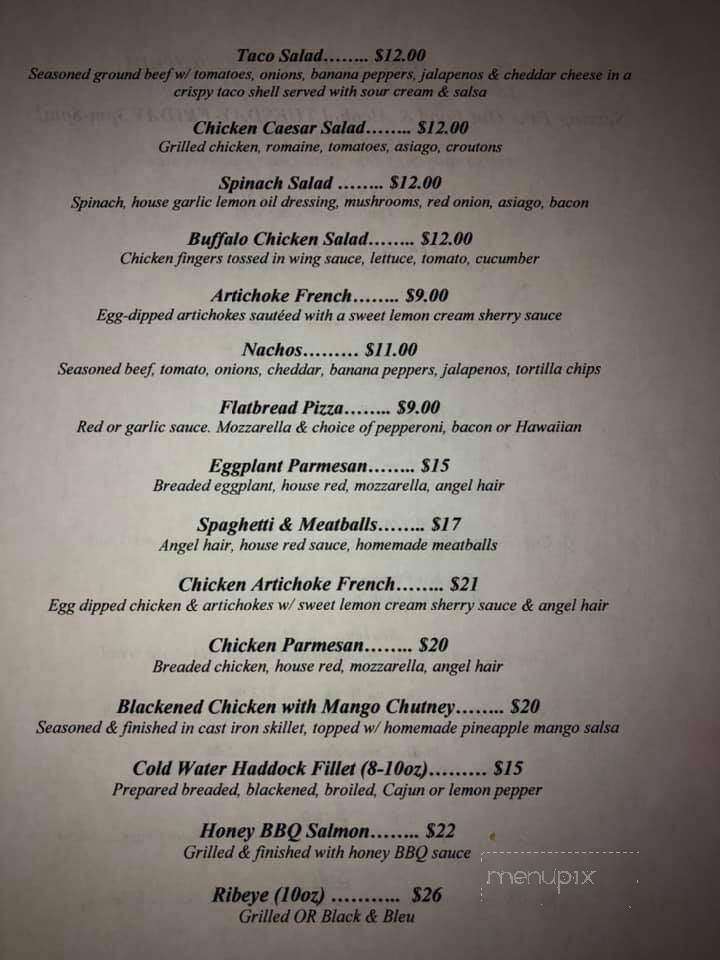 Genesee River Restaurant - Mount Morris, NY menu_pic