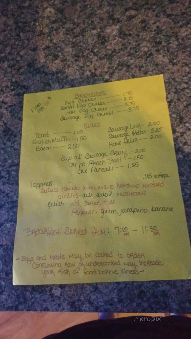 Gus & Ted's Tavern - Waynesboro, PA menu_pic