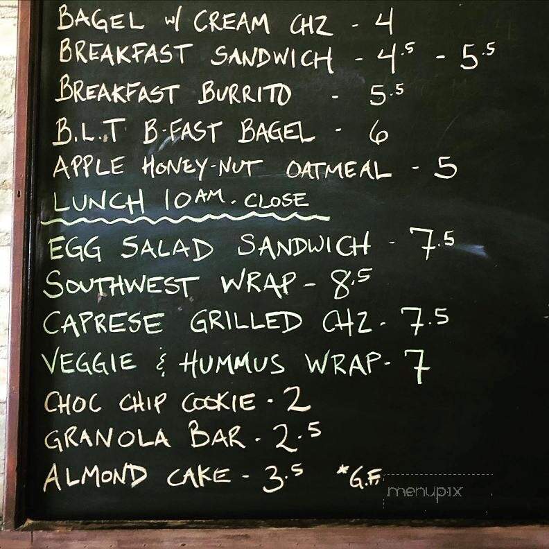 Alley Cat Coffeehouse - Hortonville, WI menu_pic