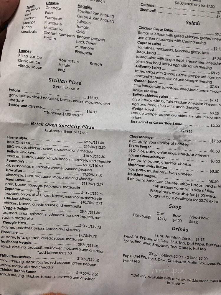 La Mangia - New Castle, PA menu_pic