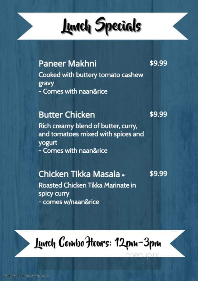 Shital's Kitchen - North Chesterfield, VA menu_pic