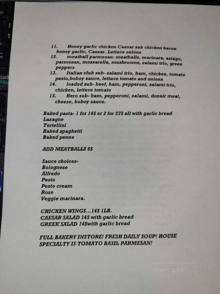 Boboys Pizza and Donair - Keremeos, BC menu_pic
