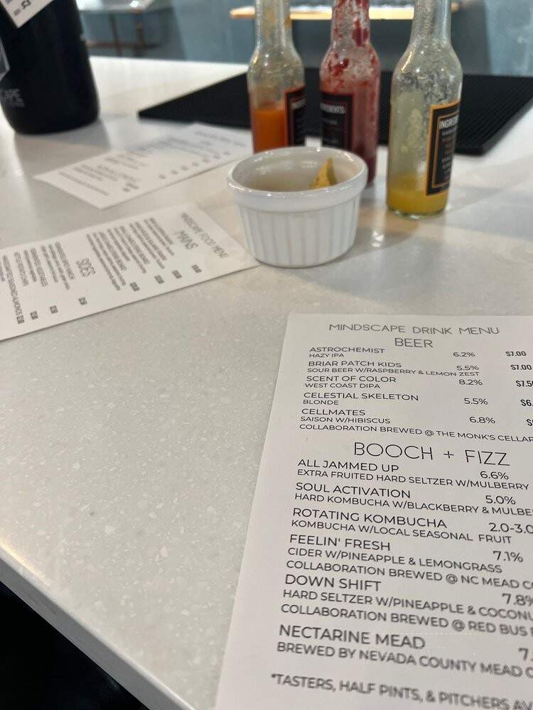 Mindscape Fermentations - Rocklin, CA menu_pic