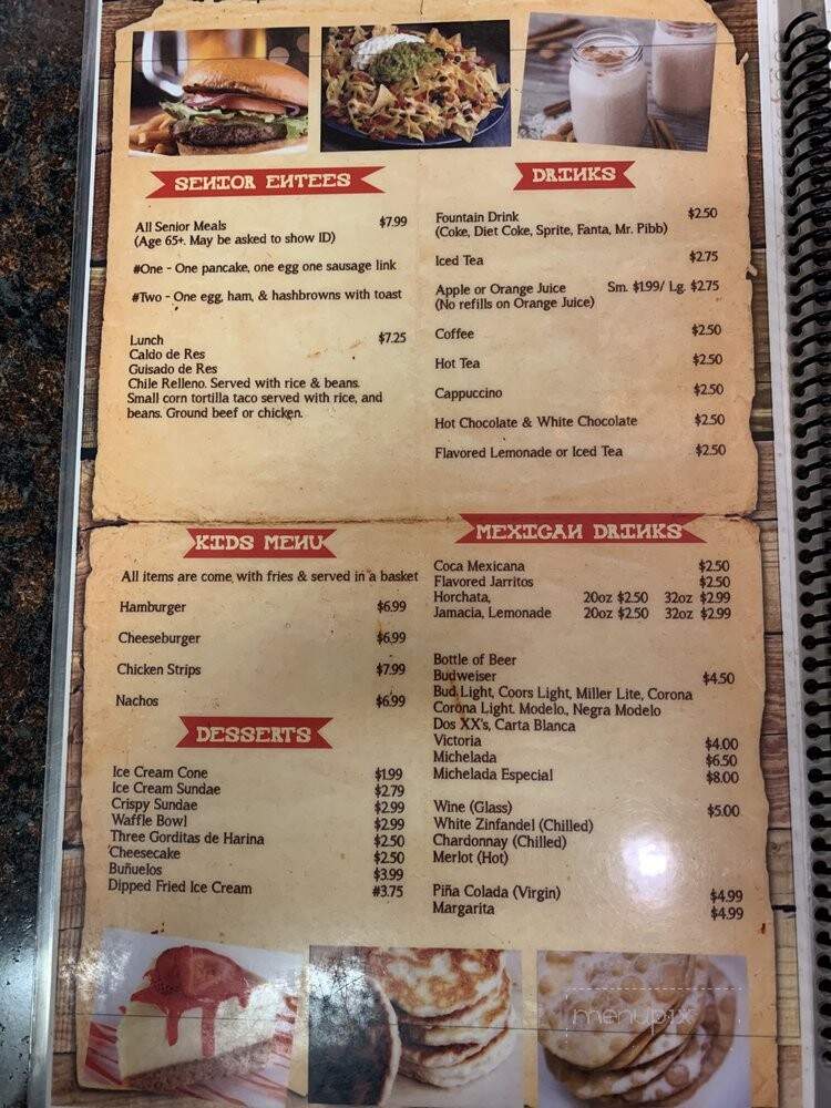 Checo's Restaurant - Othello, WA menu_pic