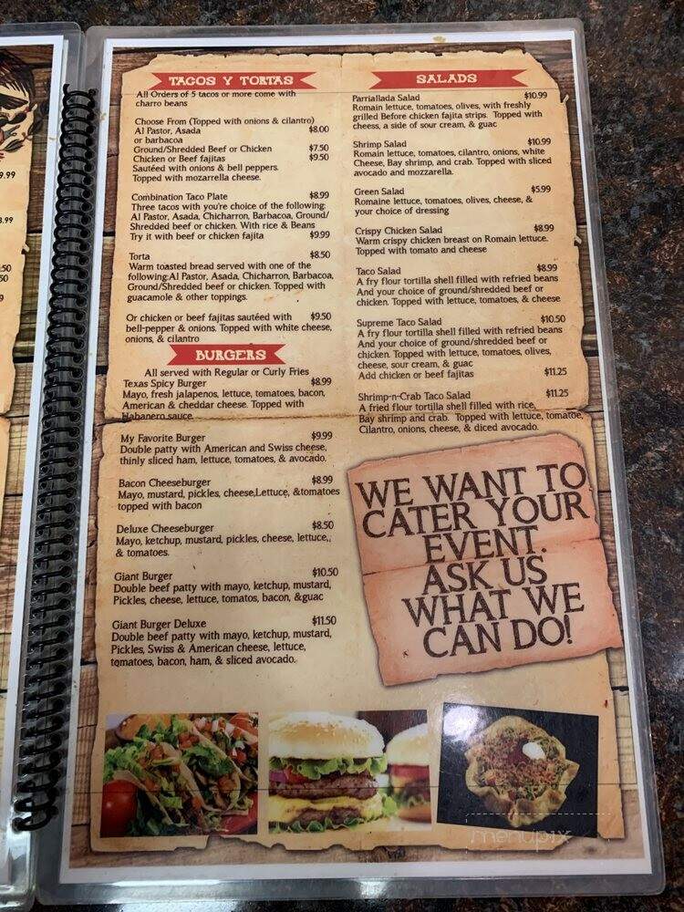 Checo's Restaurant - Othello, WA menu_pic