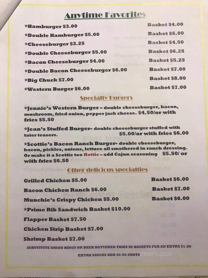 Mike & Jean's Bar & Grill - Marinette, WI menu_pic