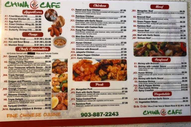 China Cafe Restaurant - Gun Barrel City, TX