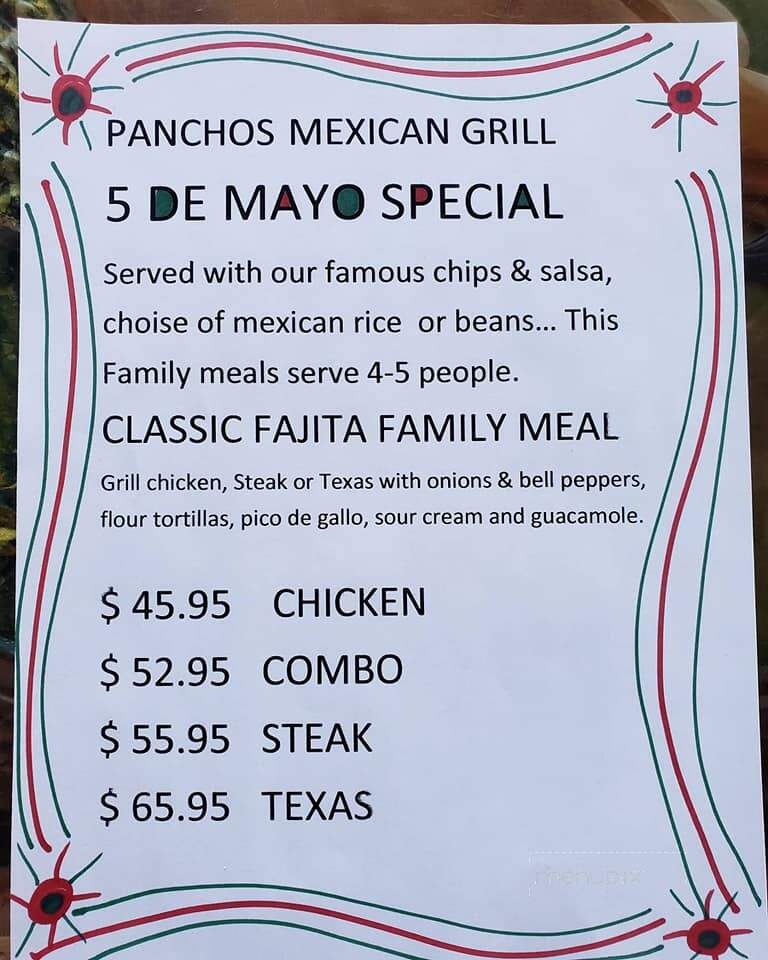 Pancho's Mexican Grill - Birmingham, AL