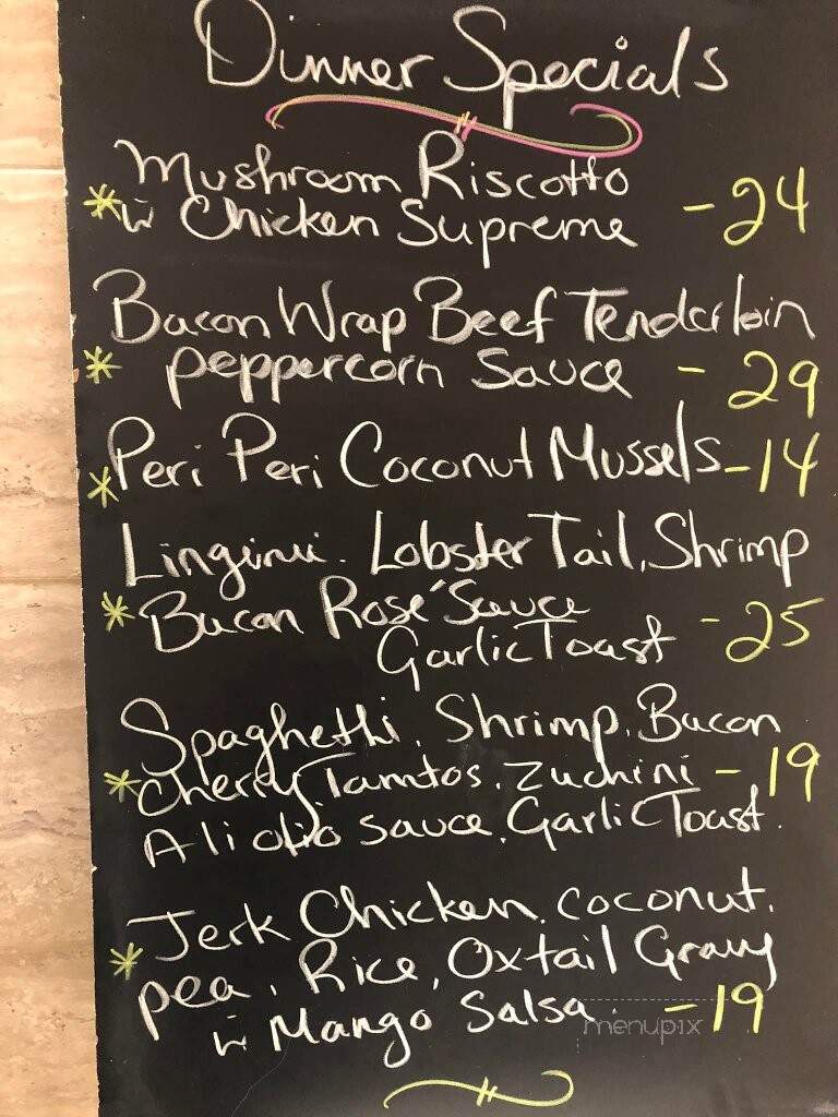 ZAZ Bistro - Cambridge, ON menu_pic