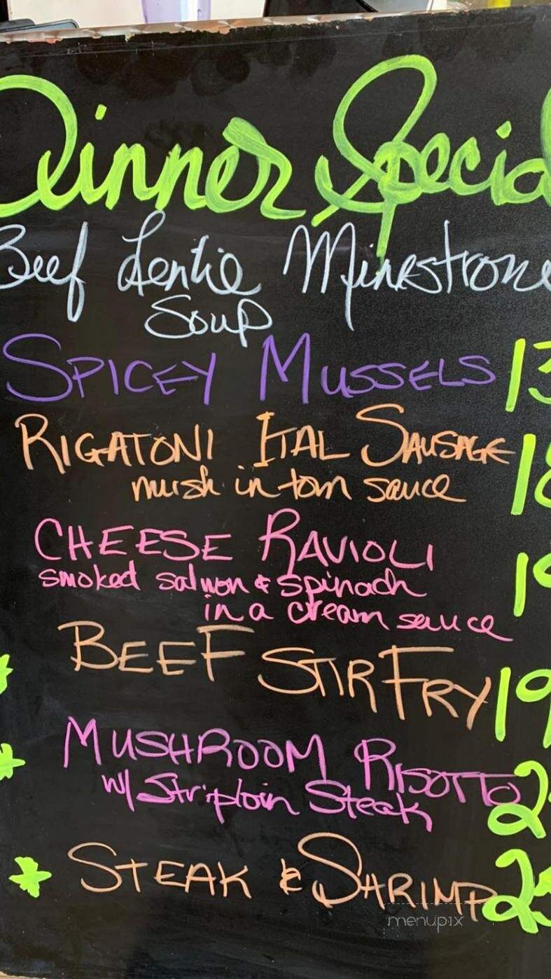 ZAZ Bistro - Cambridge, ON menu_pic