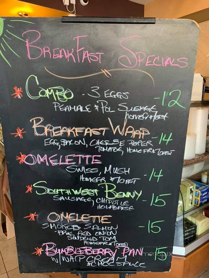 ZAZ Bistro - Cambridge, ON menu_pic