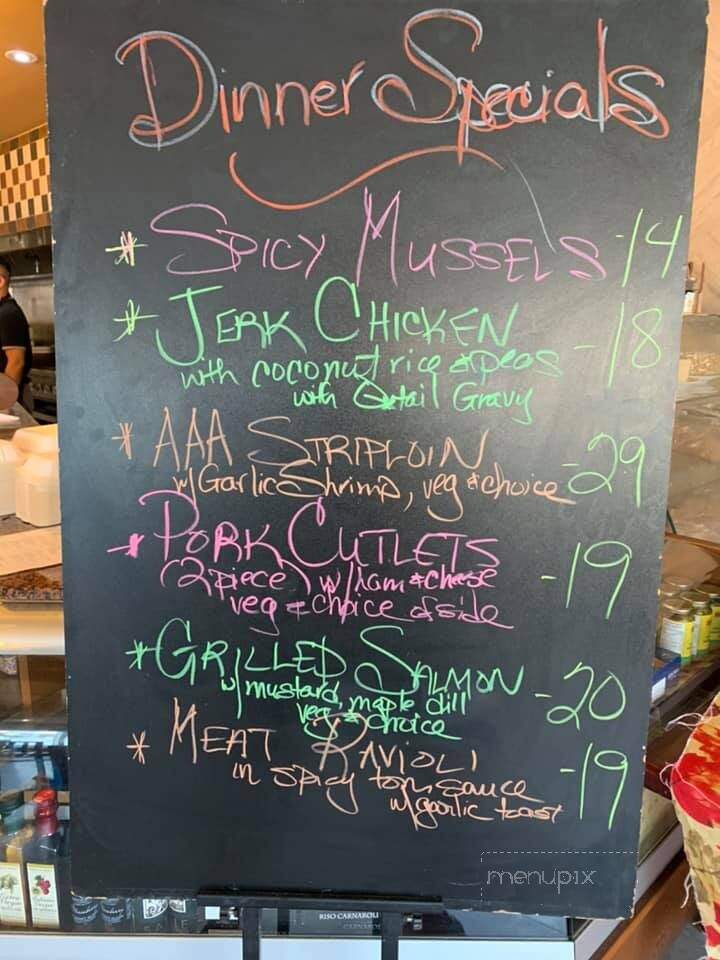 ZAZ Bistro - Cambridge, ON menu_pic