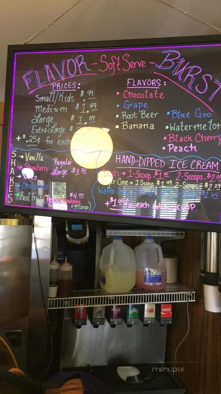 Super Burger - Paoli, IN menu_pic