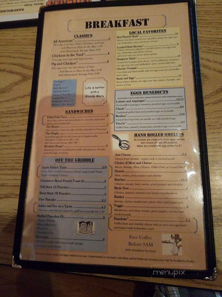 Kitchen Table - Prescott, WI menu_pic