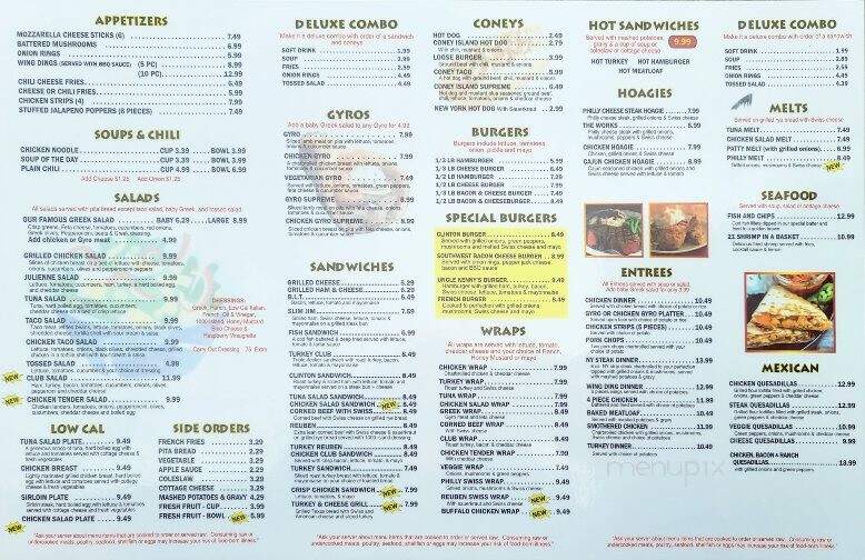 Clinton Coney Island - Clinton, MI menu_pic